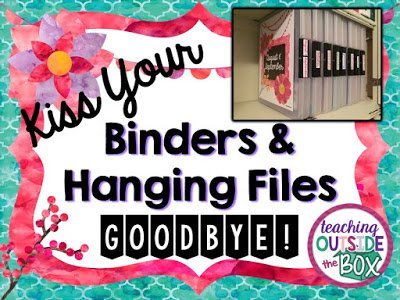 Kiss Your Binders and Hanging Files GOODBYE!