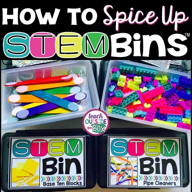 How to Spice Up STEM Bins