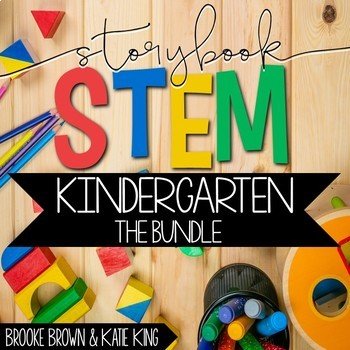 Kindergarten Storybook STEM Lessons {BUNDLE}
