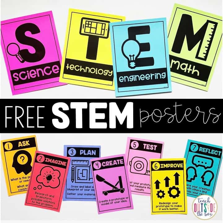 FREE Simple STEM Posters