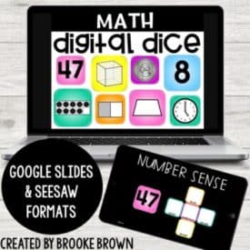 Math Digital Dice For Virtual Meetings & Distance Learning - Teach ...