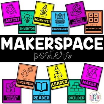 I Am Makerspace Posters