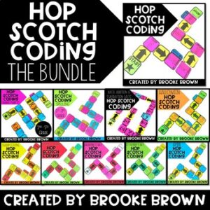 Hop Scotch Coding® BUNDLE Unplugged Coding Digital + Printable Hour of Code